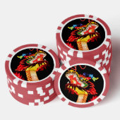 Tianlong-Drache Pokerchips (Stapel)