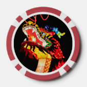 Tianlong-Drache Pokerchips (Rückseite)