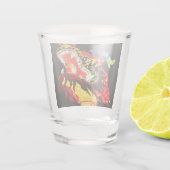 Tianlong-Drache Schnapsglas (Rückseite)
