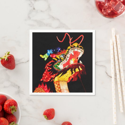 Tianlong-Drache Serviette (Beispiel)