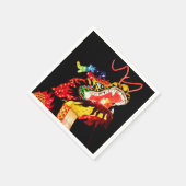 Tianlong-Drache Serviette (Ecke)