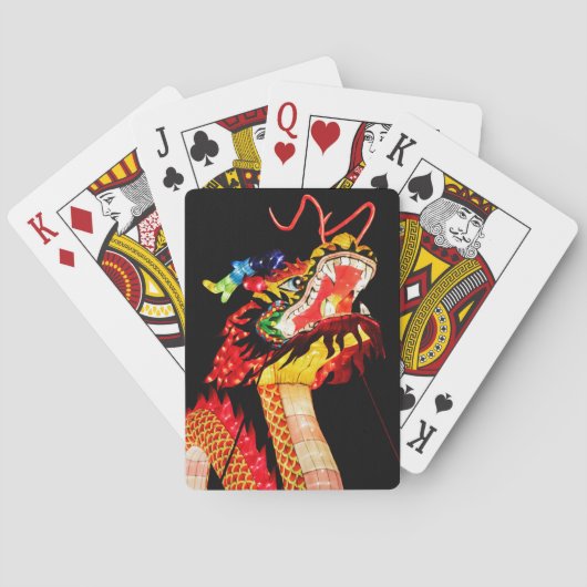 Tianlong-Drache Spielkarten (Rückseite)