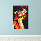 Tianlong Dragon Leinwanddruck (Insitu (Holzboden))