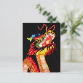 Tianlong Dragon Postkarte (Stehend Vorderseite)