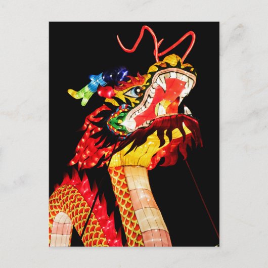 Tianlong Dragon Postkarte (Vorderseite)