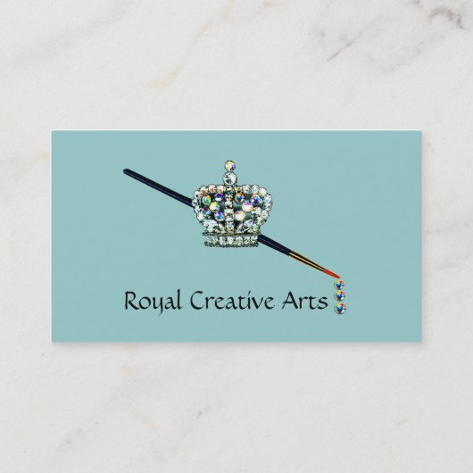 Tiara ARTIST Business Cards Visitenkarte (Rückseite)