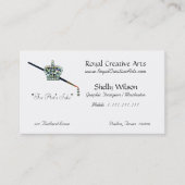 Tiara ARTIST Business Cards Visitenkarte (Vorderseite)
