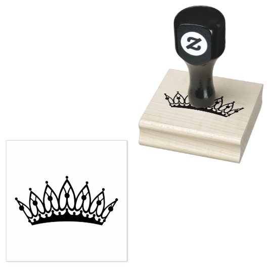 Tiara Briefmarke Gummistempel (Stempel)