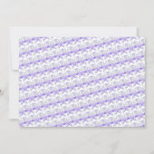 Tiara Foto Einladung zum Geburtstag (Rückseite)