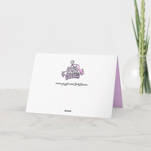 Tiara Herzlichen Glückwunsch Graduate Karten! Kart Karte (Rückseite)