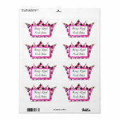 Tiara Household Labels (Vorne)