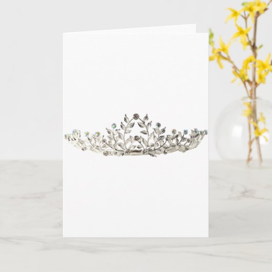 Tiara Karte (Gelbe Blume)
