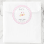 Tiara Little Princess Birthday Sticker (Tasche)