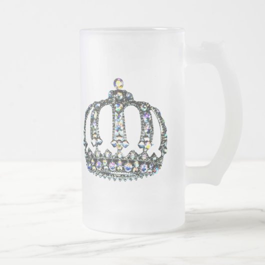 Tiara Mattglas Bierglas (Rechts)