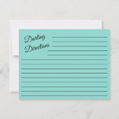 Tiara Party Küche Brautparty Rezept Karte (Rückseite)