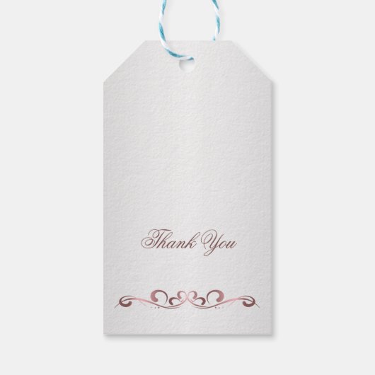 Tiara, Perlen, Edelstein in Herzform Quinceanera Geschenkanhänger (Rückseite)