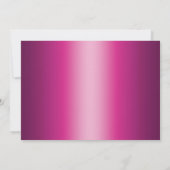 Tiara Princess Baby Shower Einladung (Rückseite)