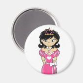 Tiara Princess Magnet (Vorderseite/Rückseite)