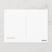 Tiara Princess mit Cocktail Funny Postcard Postkarte (Rückseite)