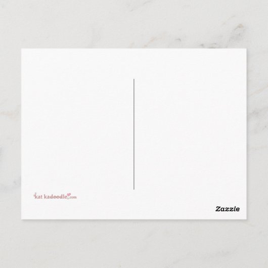 Tiara Princess mit Cocktail Funny Postcard Postkarte (Rückseite)