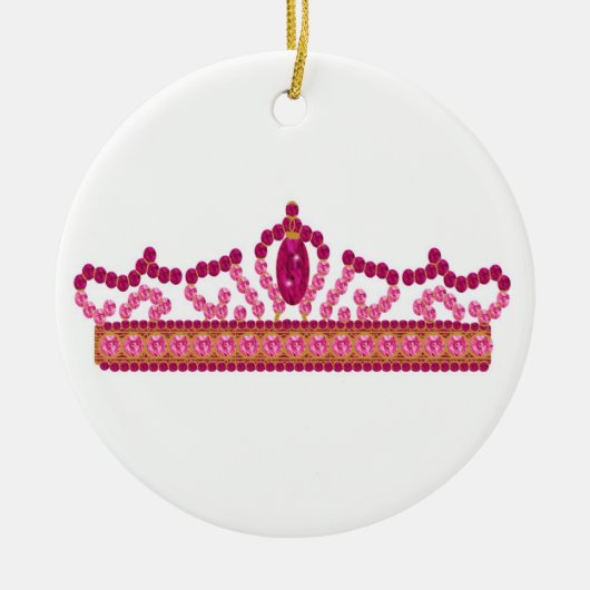 Tiara-Sammlerstücke Keramik Ornament (Vorne)