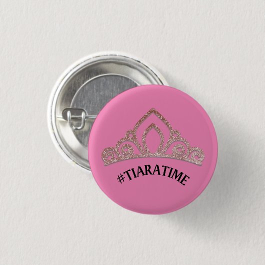Tiara Time Button (Vorne & Hinten)