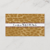 Tiara und Gemi Business Cards Visitenkarte (Rückseite)