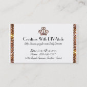 Tiara und Gemi Business Cards Visitenkarte (Vorderseite)