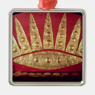 Tiara von Grab III Ornament Aus Metall