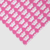 Tiaras und Kronen / Dunkelrosa Seidenpapier (Ausschnitt)