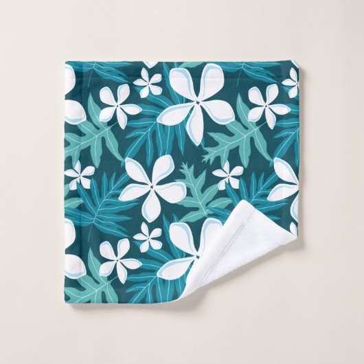 TIARE (AQUAMARIN) BADHANDTUCH SET (Waschlappen)