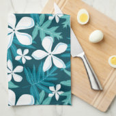 TIARE (AQUAMARIN) GESCHIRRTUCH (Viertel Falte)