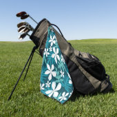 TIARE (AQUAMARIN) GOLFHANDTUCH (Gras)