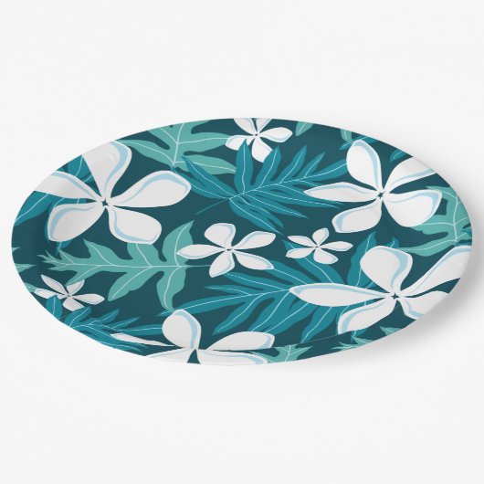 TIARE (AQUAMARIN) PAPPTELLER (Schrägansicht)