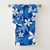 TIARE (BLAU) BAD TOWEL SET (Insitu)