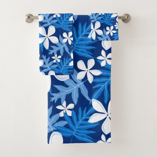 TIARE (BLAU) BAD TOWEL SET (Insitu)