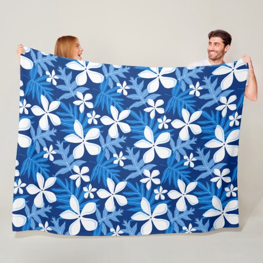 TIARE (BLAU) Fleece Blanket (Beispiel)