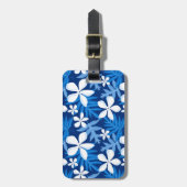 TIARE (BLAU) GEPÄCKANHÄNGER (Vorderseite vertikal)