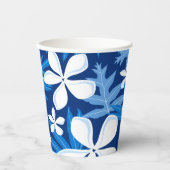 TIARE (BLAU) PAPPBECHER (Vorderseite)