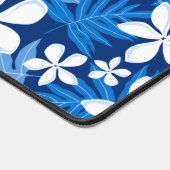 TIARE (BLAU) SCHREIBTISCHUNTERLAGE (Ecke)