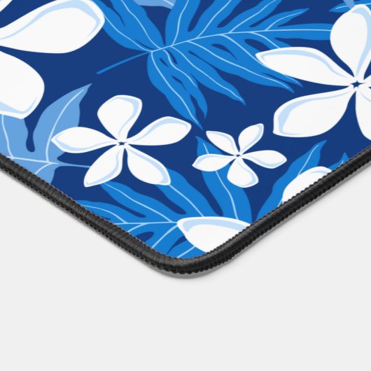 TIARE (BLAU) SCHREIBTISCHUNTERLAGE (Ecke)