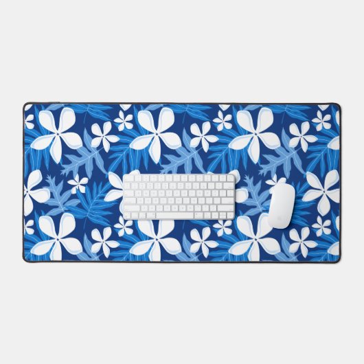 TIARE (BLAU) SCHREIBTISCHUNTERLAGE (Tastatur & Maus)
