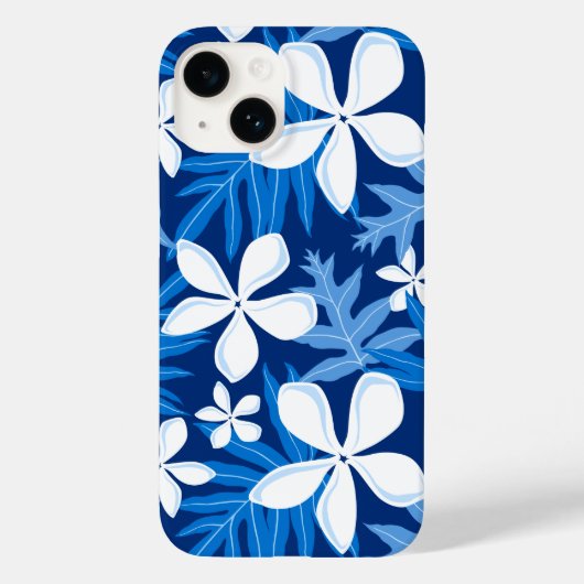 TIARE (BLUE) Fall iPhone Case-Mate Case-Mate iPhone Hülle (Rückseite)