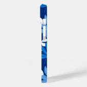 TIARE (BLUE) Fall iPhone Case-Mate Hülle (Rückseite / Links)
