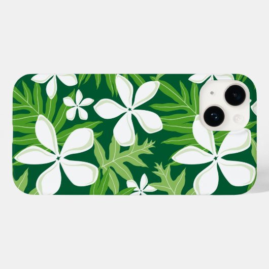 TIARE (GREEN) Fall Mate iPhone Case-Mate iPhone Hülle (Rückseite (Horizontal))