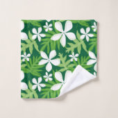 TIARE (GRÜNE) BAD TOWEL SET (Waschlappen)