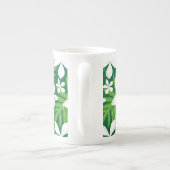 TIARE (GRÜNE) KNOCHENCHINA TASSE (Rückseite)