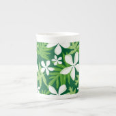 TIARE (GRÜNE) KNOCHENCHINA TASSE (Vorderseite)