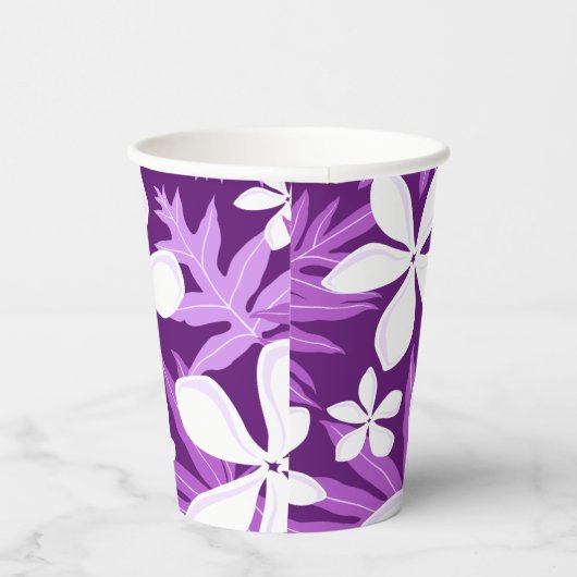 TIARE (LILA) PAPPBECHER (Rechts)