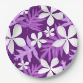 TIARE (LILA) PAPPTELLER (Vorderseite)